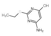 4(3H)-Pyrimidinone,6-amino-2-(ethylthio)- structure