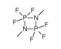 2,2,2,4,4,4-hexafluoro-1,3-dimethyl-1,3,2λ5,4λ5-diazadiphosphetidine Structure