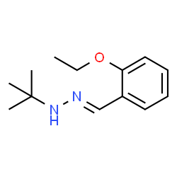 Benzaldehyde, 2-ethoxy-, (1,1-dimethylethyl)hydrazone (9CI) picture