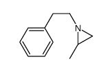 2-methyl-1-(2-phenylethyl)aziridine Structure
