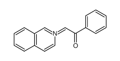 isoquinolinium phenylacylide Structure