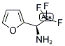 (1S)-2,2,2-TRIFLUORO-1-(2-FURYL)ETHYLAMINE结构式