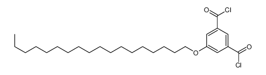 5-octadecoxybenzene-1,3-dicarbonyl chloride结构式
