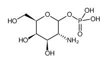 D-Galactosamine-1-phosphate结构式