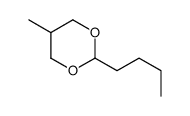 2-butyl-5-methyl-1,3-dioxane结构式