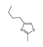 4-butyl-2-methyl-1,3-thiazole结构式