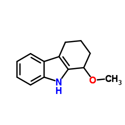 1-Methoxy-2,3,4,9-tetrahydro-1H-carbazole结构式