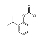 (2-propan-2-ylphenyl) carbonochloridate Structure