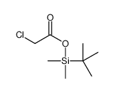 [tert-butyl(dimethyl)silyl] 2-chloroacetate Structure