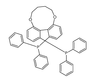 (14aS)-1,14-Bis(diphenylphosphino)-6,7,8,9-tetrahydrodibenzo[b,d][1,6]dioxecine structure