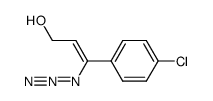 (Z)-3-azido-3-(4-chlorophenyl)prop-2-en-1-ol Structure
