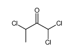 1,1,3-trichlorobutan-2-one Structure