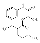 Hexanoic acid,2-ethyl-, 1-methyl-2-oxo-2-(phenylamino)ethyl ester picture