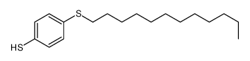 4-dodecylsulfanylbenzenethiol Structure