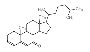 Cholesta-3,5-dien-7-one structure