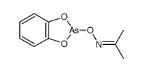 Propan-2-one O-benzo[1,3,2]dioxarsol-2-yl-oxime结构式