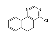 4-chloro-5,6-dihydrobenzo[h]quinazoline结构式