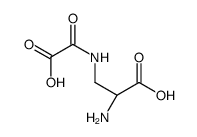 (2R)-2-amino-3-(oxaloamino)propanoic acid结构式