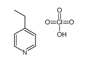 4-ethylpyridine,perchloric acid Structure