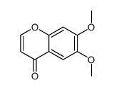 6,7-Dimethoxychromone结构式