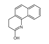 3,4-dihydro-1H-benzo[h]quinolin-2-one结构式