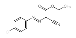 Acetic acid,[(4-chlorophenyl)azo]cyano-, ethyl ester (9CI)结构式