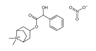 N-methylhomatropinium nitrate Structure