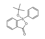 1-tert-Butoxy-1-phenyl-1H-1λ4-benzo[c][1,2]oxathiol-3-one Structure