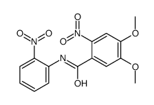 4,5-dimethoxy-2-nitro-N-(2-nitrophenyl)benzamide结构式