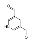 1,4-dihydropyridine-3,5-dicarbaldehyde Structure