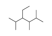 3-ethyl-2,4,5-trimethylhexane Structure