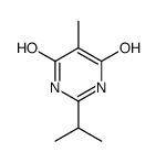 4-hydroxy-5-methyl-2-propan-2-yl-1H-pyrimidin-6-one Structure