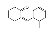 2-[(6-methylcyclohex-3-en-1-yl)methylidene]cyclohexan-1-one Structure