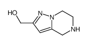 (4,5,6,7-四氢吡唑并[1,5-a]吡嗪-2-基)甲醇结构式