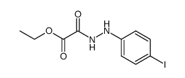 Oxalsaeure-(p-iodphenylhydrazid)-ethylester结构式
