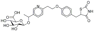 Hydroxy Pioglitazone (M-IV) β-D-Glucuronide structure