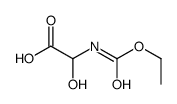2-(ethoxycarbonylamino)-2-hydroxyacetic acid结构式