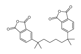 5,5'-(2,7-Dimethyloctane-2,7-diyl)bis(isobenzofuran-1,3-dione) Structure