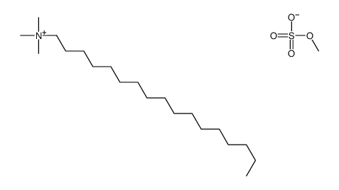 heptadecyltrimethylammonium methyl sulphate structure