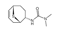 N-<9-Thia-bicyclo(3.3.1)non-6-en-2-endo-yl>-N',N'-diemthyl-harnstoff结构式