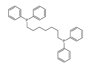 7-diphenylphosphanylheptyl(diphenyl)phosphane结构式