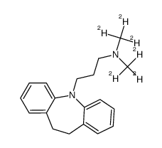 Imipramine-d6 structure