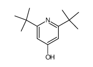 2,6-Di-tert-butyl-4-hydroxy-pyridin Structure