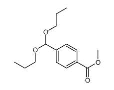 methyl 4-(dipropoxymethyl)benzoate Structure
