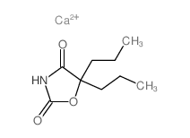 5,5-dipropyloxazolidine-2,4-dione结构式