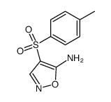 4-(toluene-4-sulfonyl)-isoxazol-5-ylamine结构式