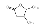 4,5-dimethyloxolan-2-one Structure