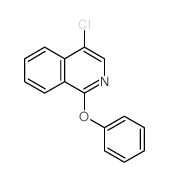 4-chloro-1-phenoxy-isoquinoline Structure