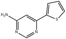 4-Amino-6-(2-thienyl)pyrimidine structure