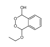 4-ethoxy-1,4-dihydro-2,3-benzodioxin-1-ol结构式